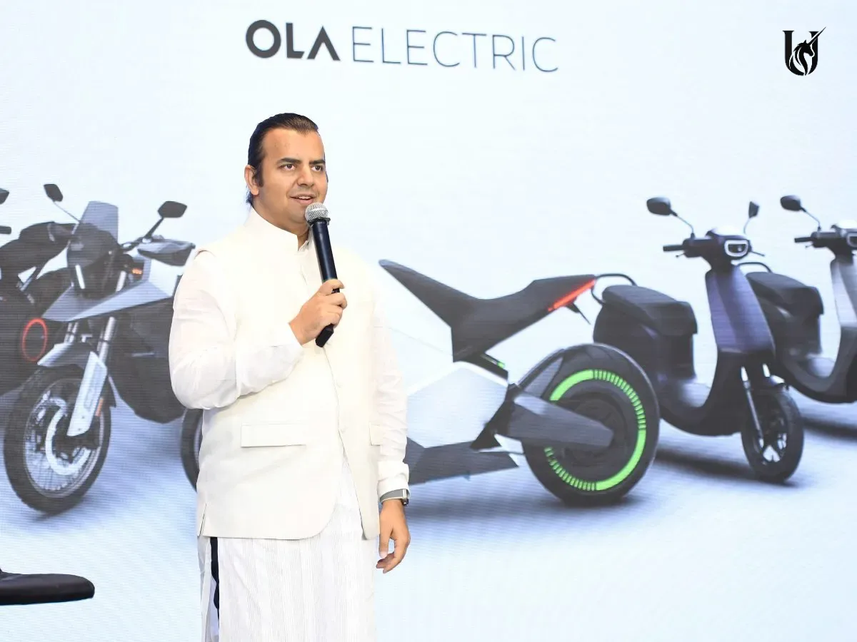 Bhavish Aggarwal Pledges 4.32% Ola Electric Stake to Fund Rs 1,000 Cr Rights Issue