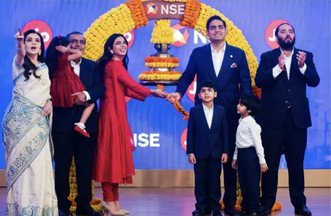 Jio Platforms Lists at 21.3% Premium After Record IPO